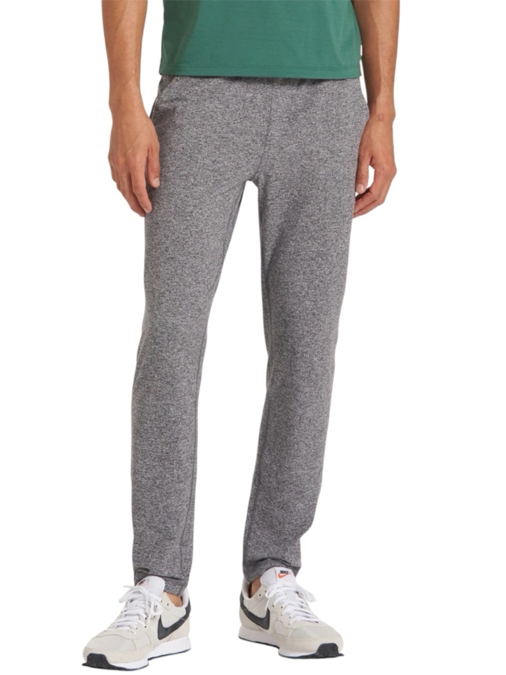 Vuori Ponto Performance Pant 30” in Heather Grey